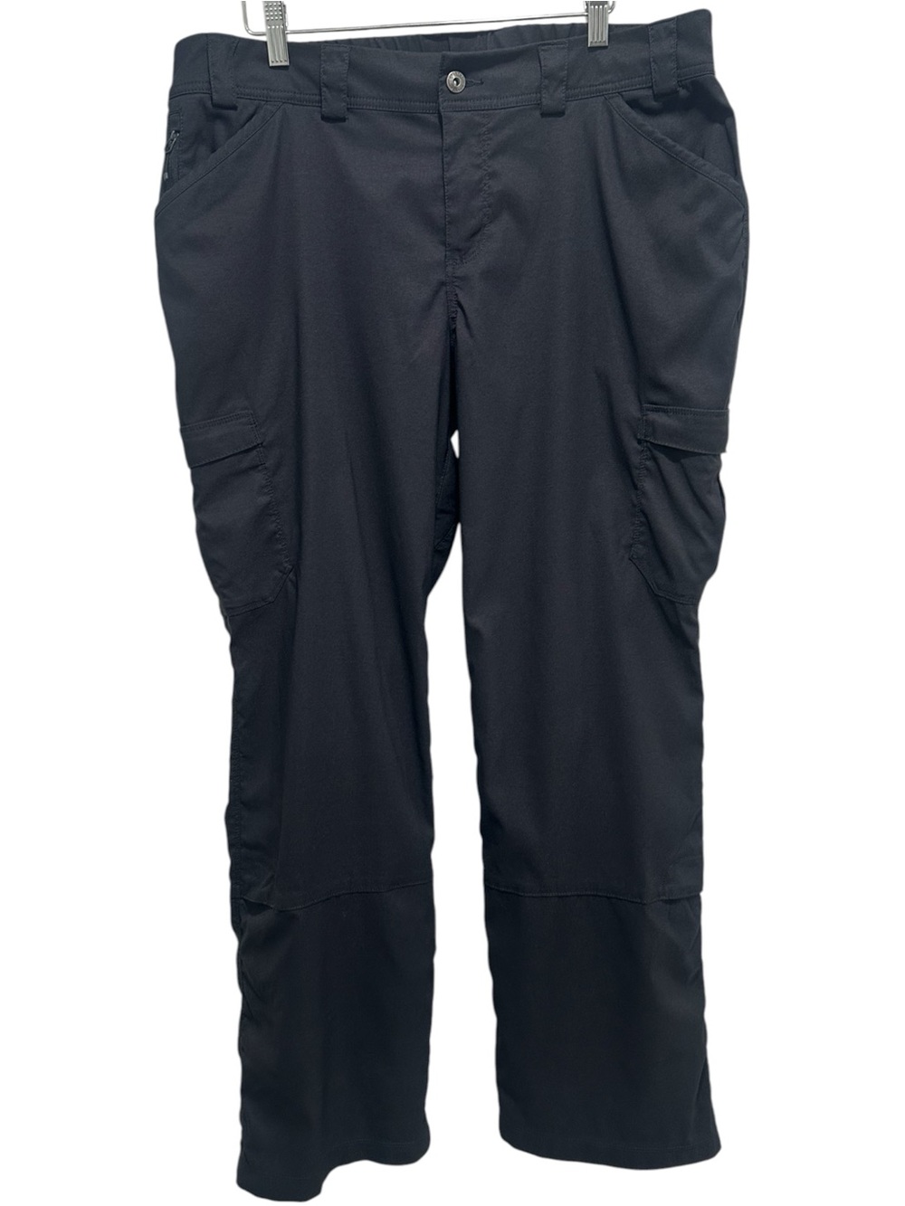 Duluth Trading Womens Black Dry on the Fly Bootcut Pants Plus Size 16x31 UPF 50+